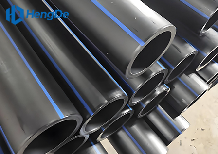 HDPE водопроводная труба<br> Стандарт: ASTM D-3035-03&ASTM F-714-03