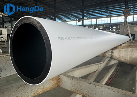HDPE двухцветная ко-экструзионная труба <br> Стандартный: ISO 4427-2
