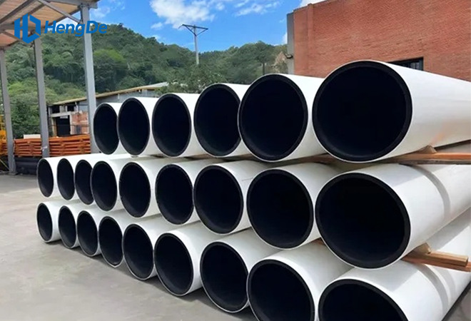 HDPE двухцветная ко-экструзионная труба <br> Стандартный: EN 12201-2:2011