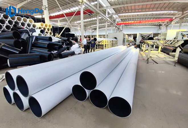 HDPE двухцветная ко-экструзионная труба <br> Стандартный: EN 12201-2:2011