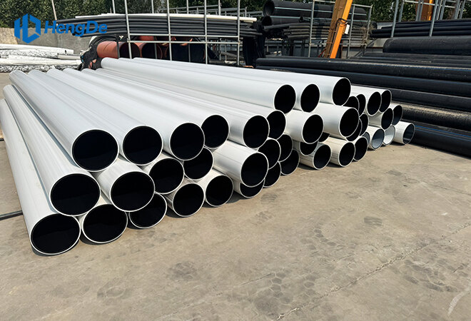 HDPE двухцветная ко-экструзионная труба <br> Стандартный: EN 12201-2:2011