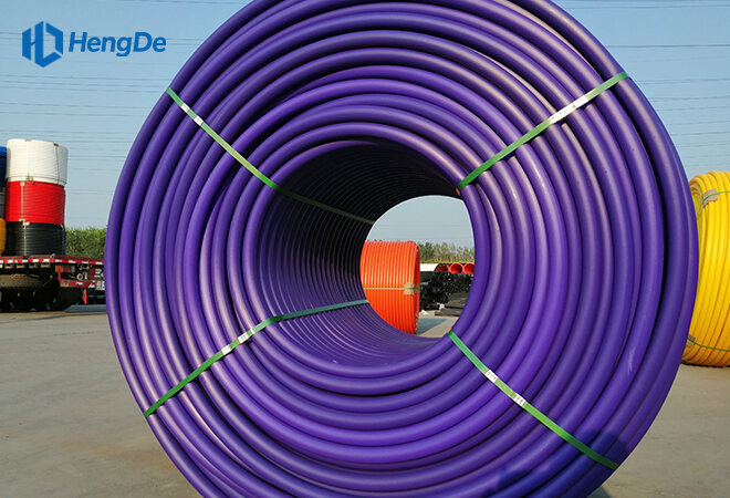 Труба кремниевого ядра HDPE <br> Стандарт: GB/T 24456-2009