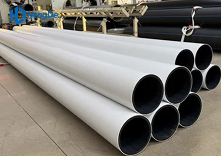 HDPE двухцветная ко-экструзионная труба <br> Стандартный: ISO 4427-2