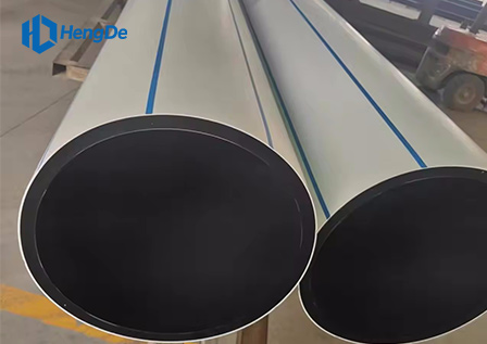 HDPE двухцветная ко-экструзионная труба <br> Стандартный: ISO 4427-2