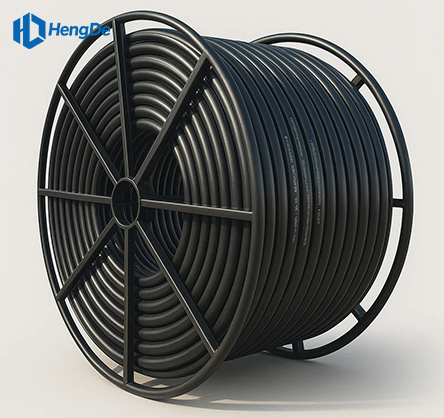 HDPE перфорированная проницаемая труба <br> Стандарт: ISO 4427-2