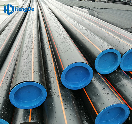 HDPE перфорированная проницаемая труба <br> Стандарт: GB/T 13663.2018