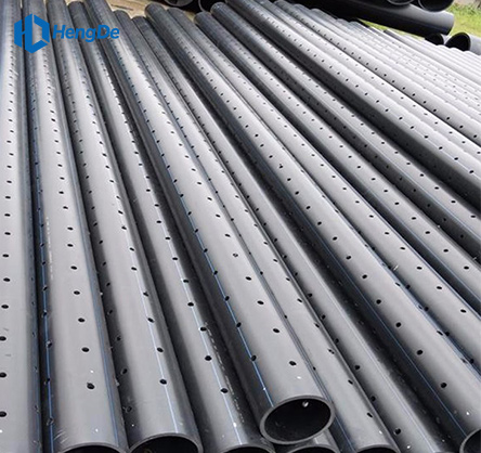HDPE перфорированная проницаемая труба <br> Стандарт: ISO 4427-2