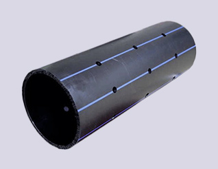 HDPE перфорированная проницаемая труба <br> Стандарт: ISO 4427-2