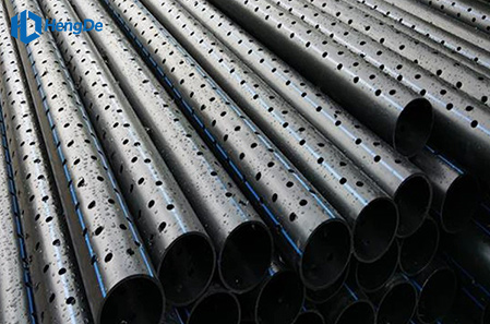 HDPE перфорированная проницаемая труба <br> Стандарт: ISO 4427-2