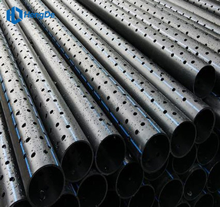 HDPE перфорированная проницаемая труба <br> Стандарт: ISO 4427-2