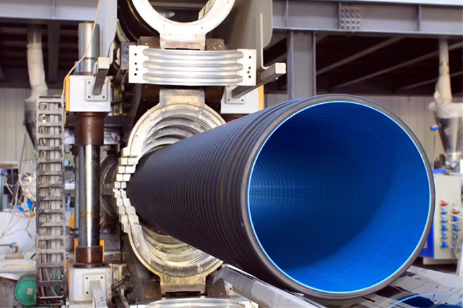 Двухстенная гофрированная труба HDPE